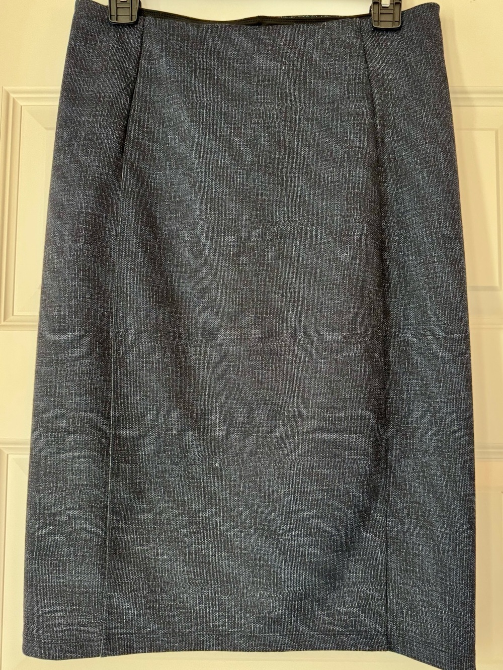 Liverpool Women's Denim blue Pencil Skirt